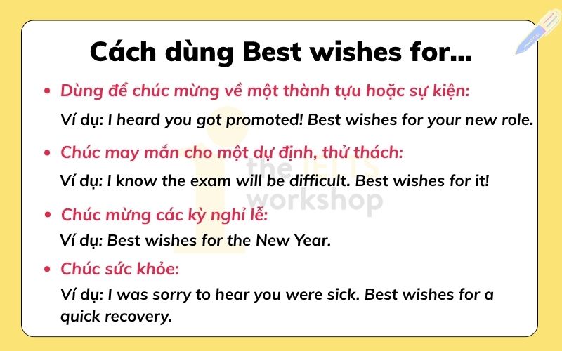 Best wishes for you