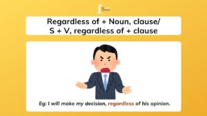 Regardless of là gì? Khám phá ý nghĩa và cách dùng chuẩn nhất