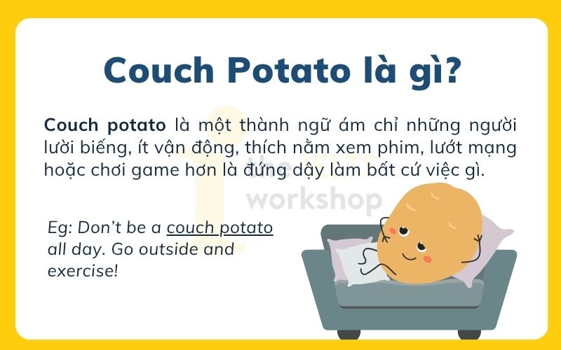 Couch potato là gì?