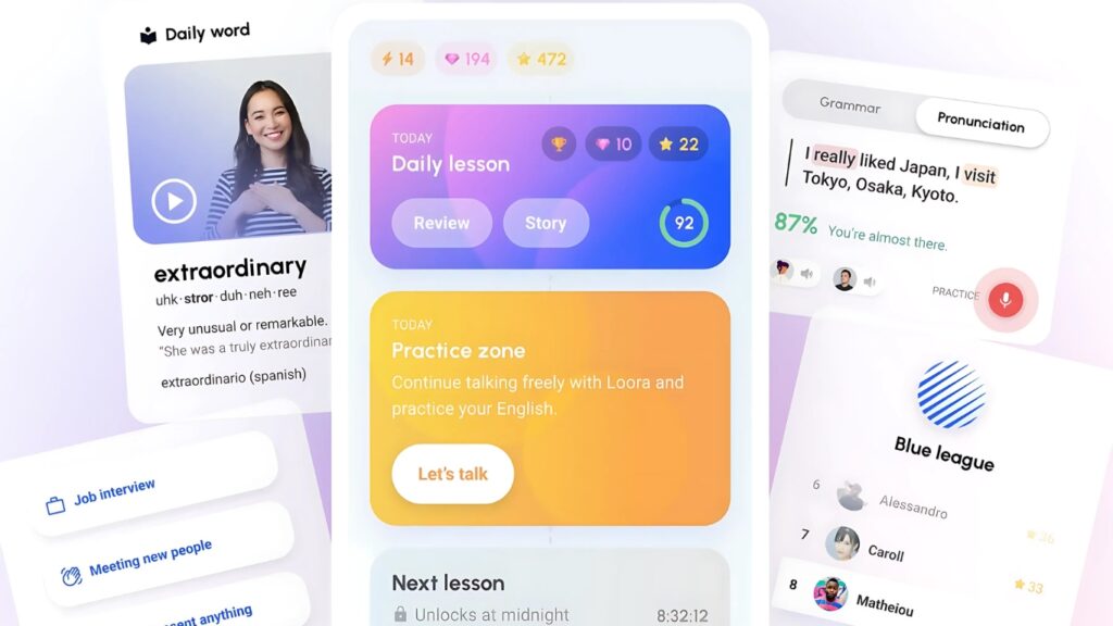 Ứng dụng Loora AI luyen-speaking-voi-ai-4