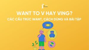 Want to V hay Ving? Các cấu trúc Want, cách dùng và bài tập