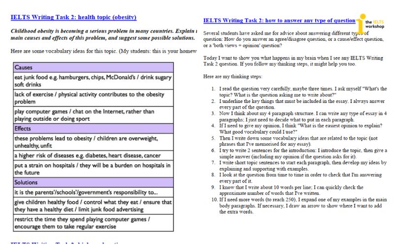 tài liệu ielts simon - IELTS Academic Writing Task 2