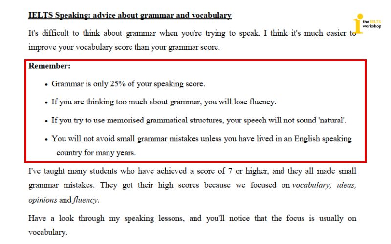 IELTS Speaking Tips and Samples by Simon