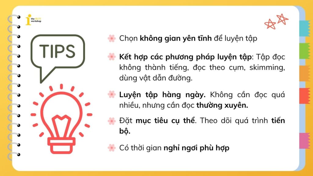 Phương pháp cải thiện Speed reading