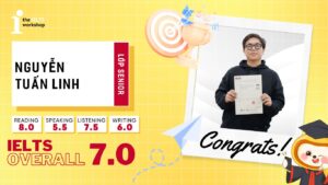 Nguyễn Tuấn Linh – Từ 3.5 Writing đến 7.0 IELTS cùng tấm vé du học nước ngoài
