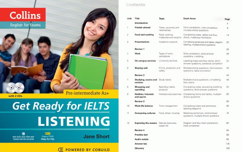 Sách Get Ready for IELTS Listening