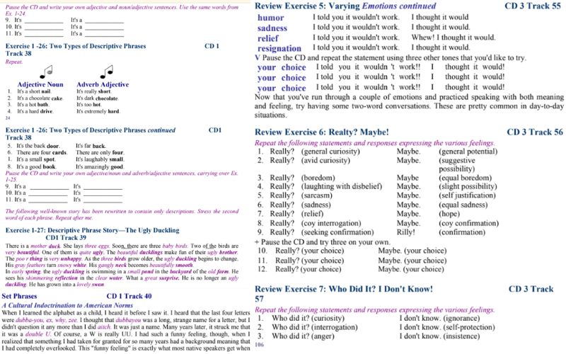Ưu điểm sách American Accent Training