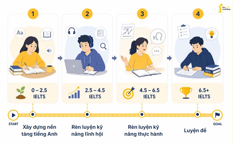 tự học ielts có được không
