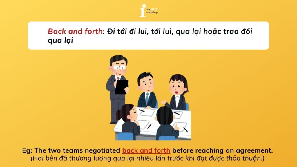 Back and forth là gì
