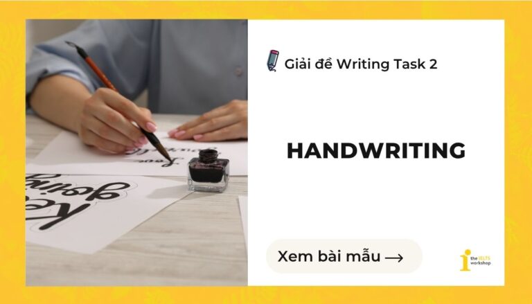 Handwriting ielts writing task 2