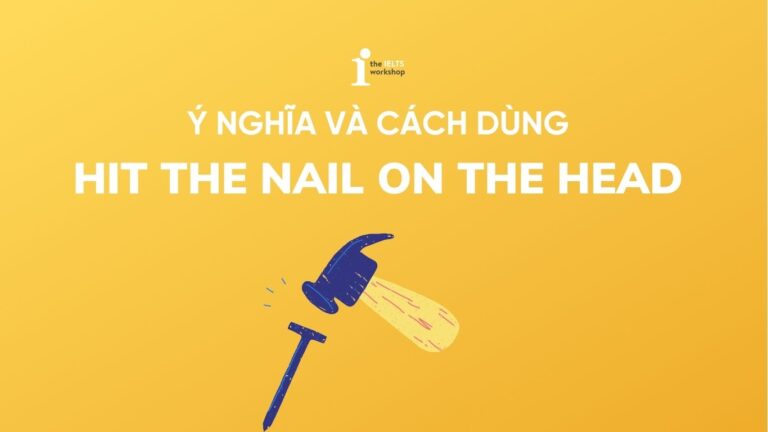 Hit the nail on the head là gì