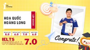 Hoa Quốc Hoàng Long – Hành trình chinh phục IELTS 7.0 với Reading 8.0
