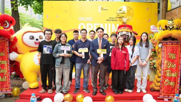 the ielts workshop nguyễn phong sắc khai trương