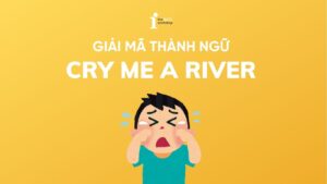 Cry me a river là gì? Ý nghĩa và cách dùng thông dụng nhất