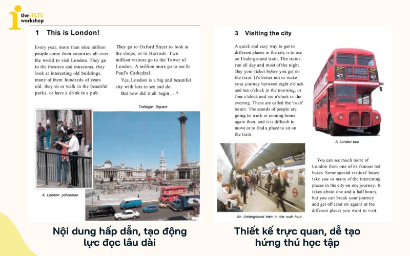Oxford Bookworms Library có thiết kế và nội dung hấp dẫn
