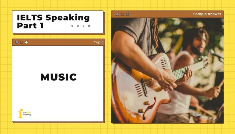 music ielts speaking part 1