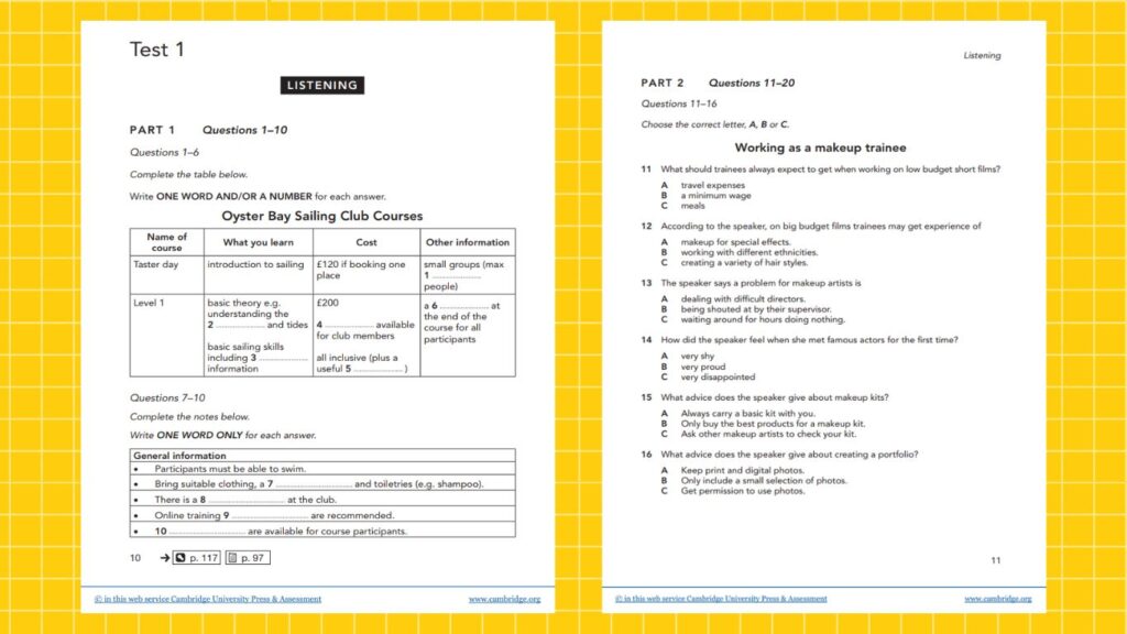 Cambridge IELTS 21 - Listening 