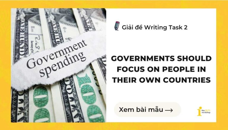 Governments should focus on people in their own countries