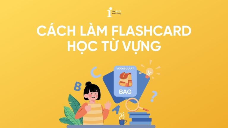 cách làm flashcard học từ vựng