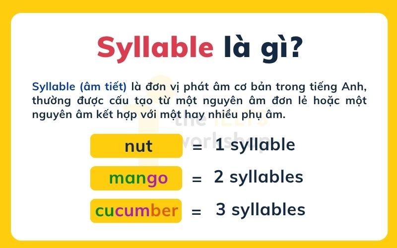 Syllable là gì
