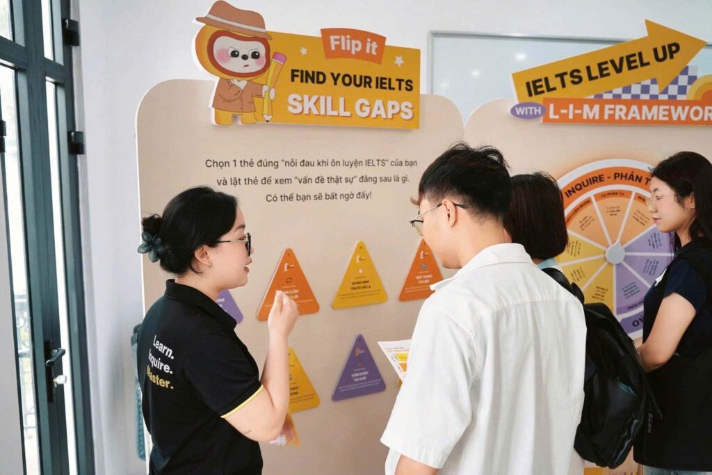 Trải nghiệm mô hình LIM tại The IELTS Workshop Ngoại Giao Đoàn
