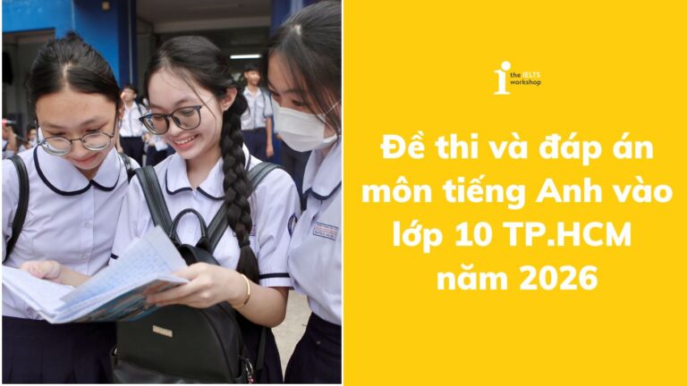 đề thi tiếng anh vào 10 tphcm 2026