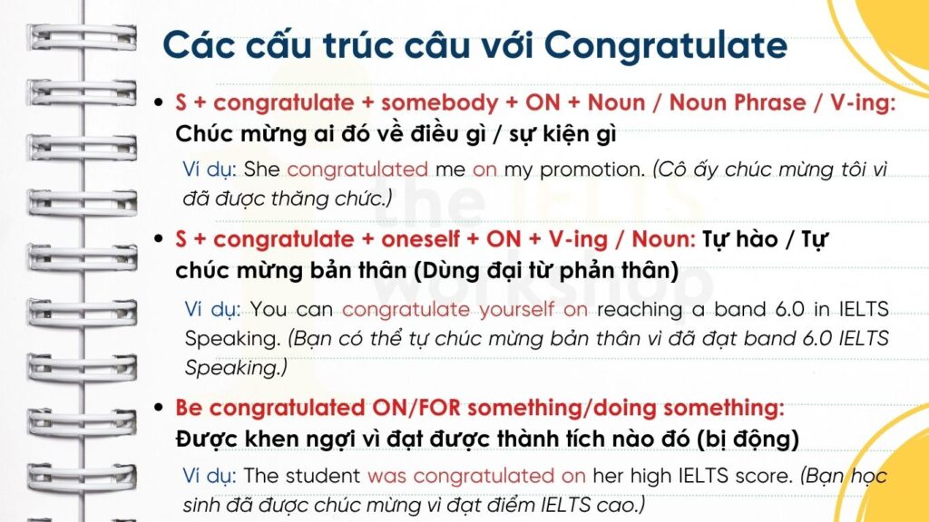 Congratulation là gì