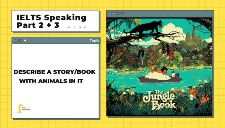 Describe a storybook with animals in it    