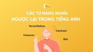 Tổng hợp 8 từ mang nghĩa ngược lại trong tiếng Anh thường gặp