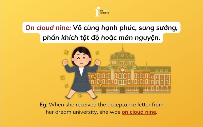 On cloud nine là gì