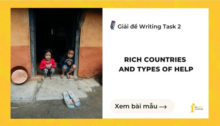 Rich countries and types of help