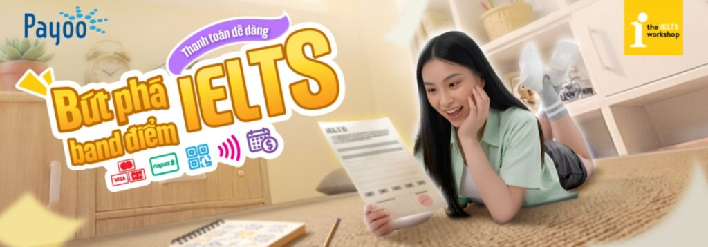 Payoo hỗ trợ trả góp học phí IELTS
