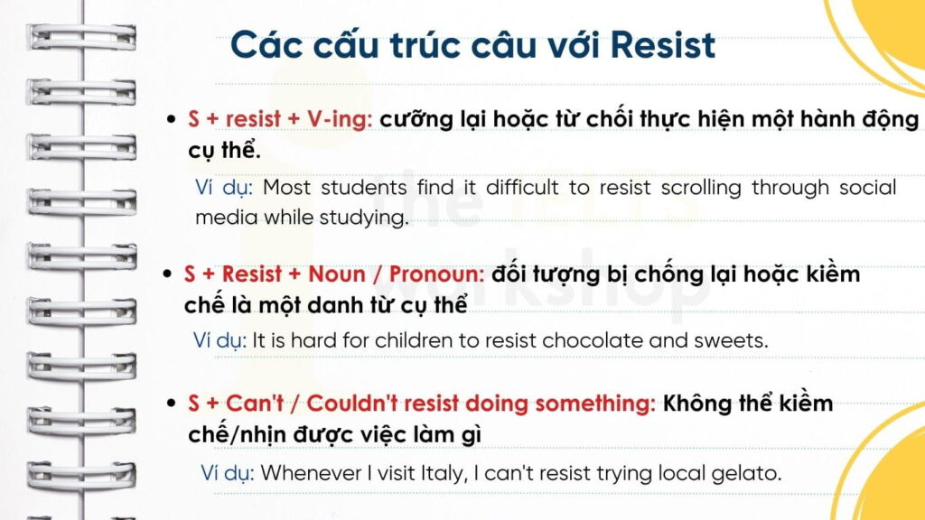 Resist to V hay Ving