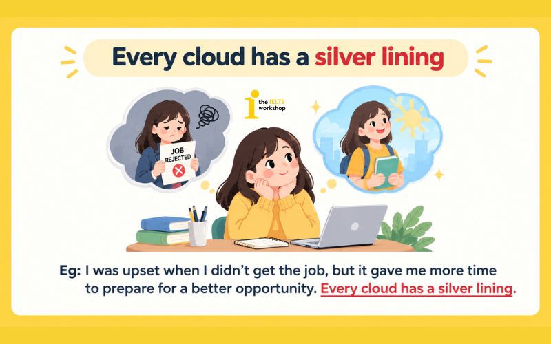 Every cloud has a silver lining là gì