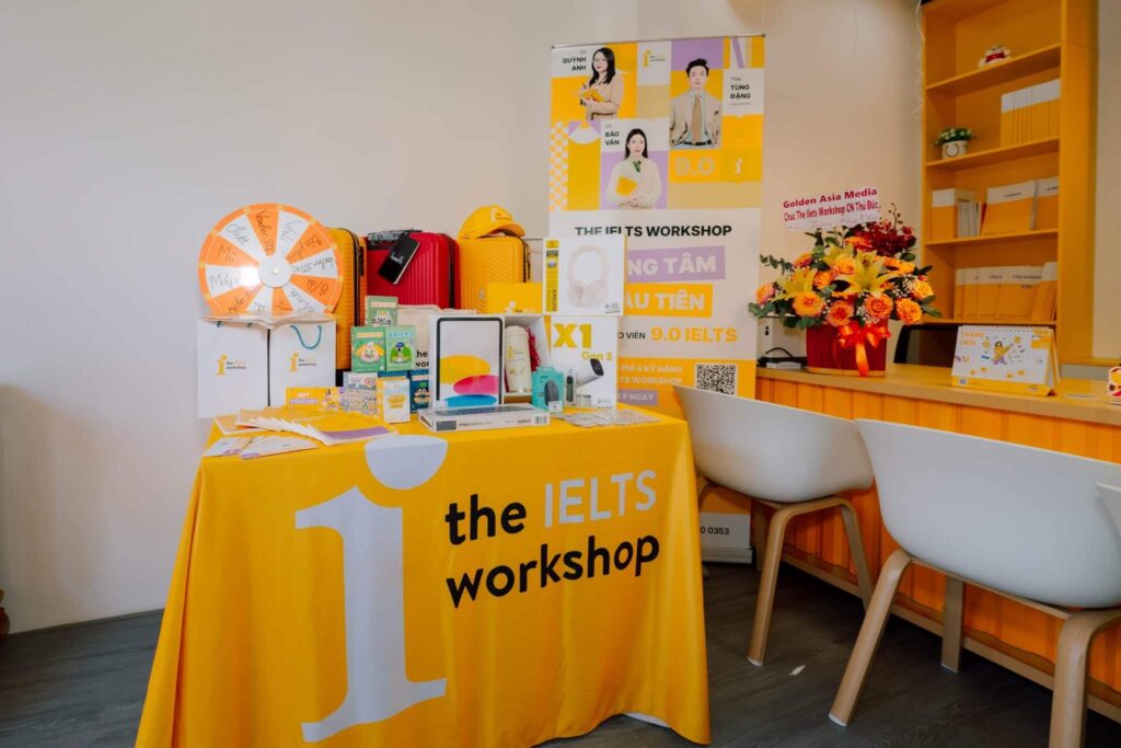 recap khai trương the ielts workshop thủ đức