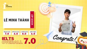 Từ loay hoay khi tự học Lê Minh Thành bứt phá Listening 8.0