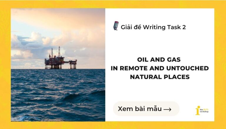 Oil and gas in remote and untouched natural places